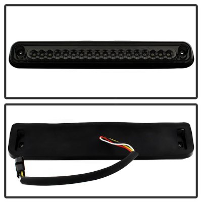 Chevy Silverado 1988-1998 Smoked LED Tail Lights Third Brake Lights