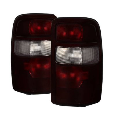 GMC Yukon 2000-2006 Red Smoked Tail Lights