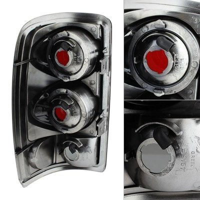 GMC Yukon 2000-2006 Black Smoked Tail Lights
