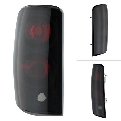 GMC Yukon 2000-2006 Black Smoked Tail Lights