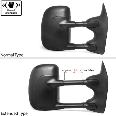 Ford E350 2003-2007 Power Towing Mirrors