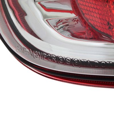 Ford F450 Super Duty 1999-2007 Red Clear LED Tail Lights Tube