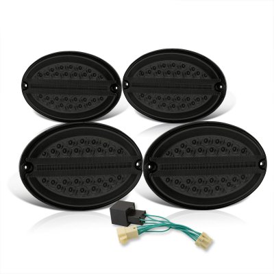 Chevy Corvette C5 1997-2004 Smoked LED Tail Lights