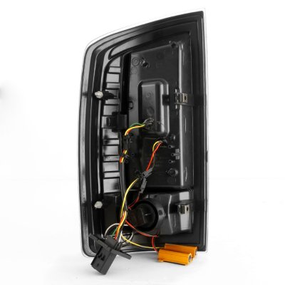 Dodge Ram 3500 2003-2006 Black LED Tail Lights J2R