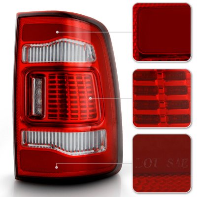 Dodge Ram 3500 2010-2018 Full LED Tail Lights S5