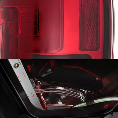 Ford F350 2017-2019 Red LED Tail Lights