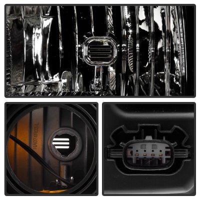 Ford F150 2021-2023 Black Headlights