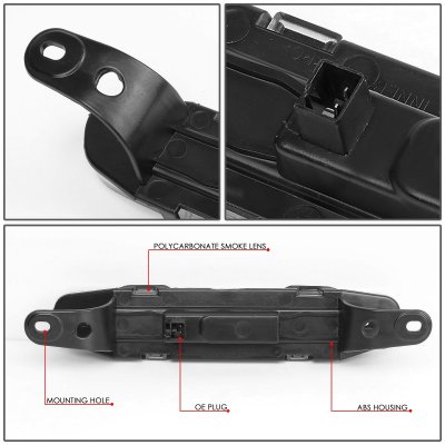 Dodge Charger 2006-2010 Smoked Tube LED Third Brake Light