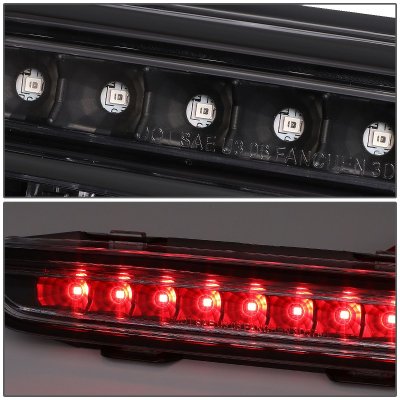 Dodge Charger 2006-2010 Black LED Third Brake Light