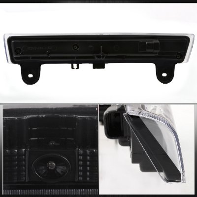 GMC Yukon XL 2000-2006 Black LED Third Brake Light J1