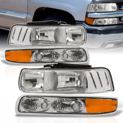 thumbnail interactive-video image 1 of Chrome Mirror Covers For Chevy Suburban 2000–2006 – Full Overlay, 3M Tape, Direct Fit 1 of 5