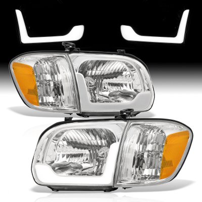 Toyota Tundra Double Cab 2005-2006 LED DRL Headlights Corner Lights