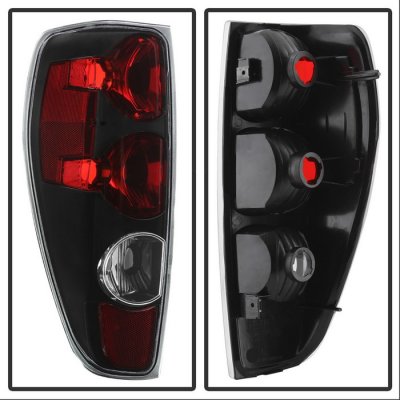 Chevy Colorado 2004-2012 Black Tail Lights