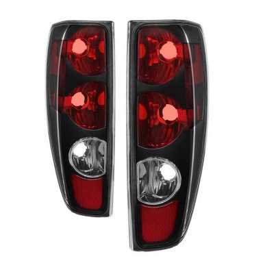 Chevy Colorado 2004-2012 Black Tail Lights