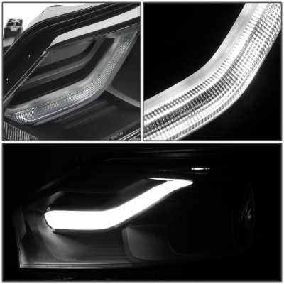 Chevy Equinox 2018-2021 Black Projector Headlights LED DRL ...