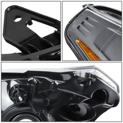 Ford Focus 2008-2011 Black Headlights