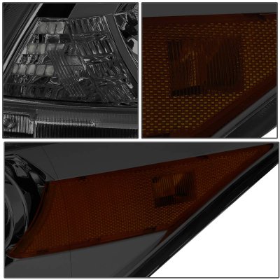 Honda Accord Coupe 2008-2012 Smoked Headlights