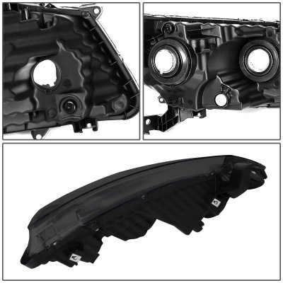 Honda Accord Coupe 2008-2012 Smoked Headlights