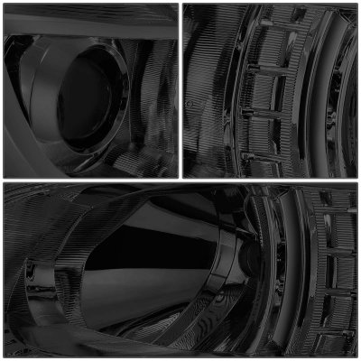Subaru Outback 2010-2014 Smoked Facelifted Projector Headlights