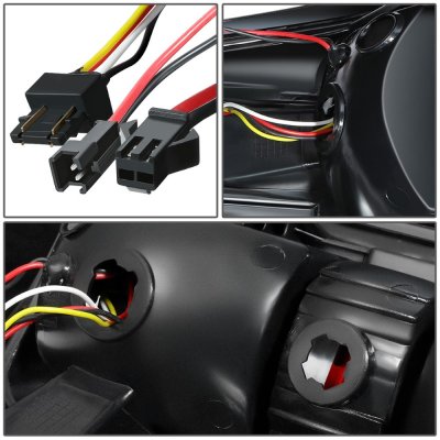 Chevy Silverado 2500HD 2015-2019 Tube LED Tail Lights N4