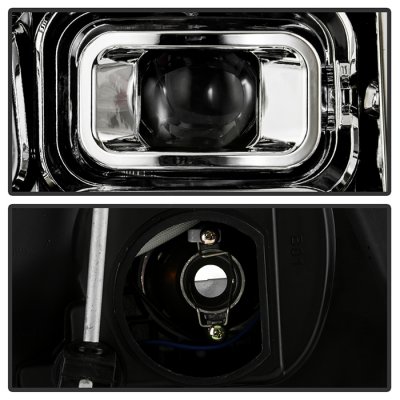 GMC Yukon XL 2007-2014 Projector Headlights LED DRL S2