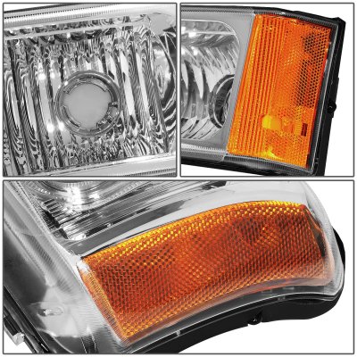 Chevy Silverado 2500 2003-2004 LED DRL Headlights Set N3