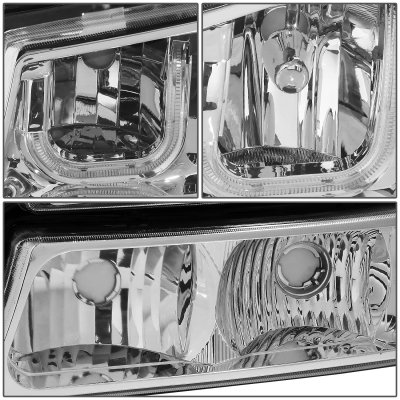 Chevy Silverado 3500 2003-2006 LED DRL Headlights Set N3