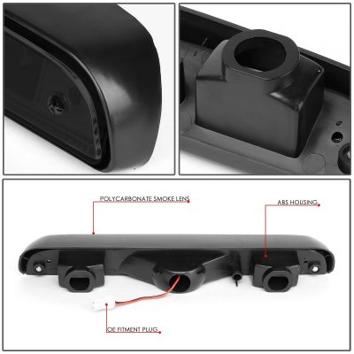Ford F150 1992-1996 Black Smoked LED Third Brake Light