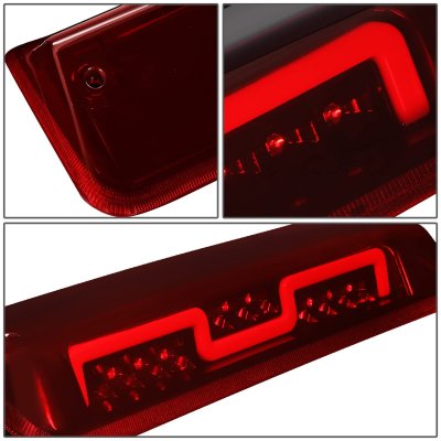 Lincoln Mark LT 2006-2008 Red Smoked LED Third Brake Light Sequential N5