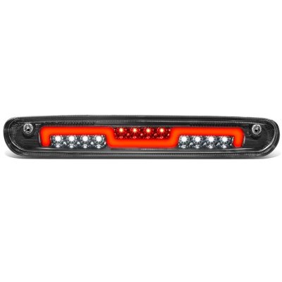 Chevy Silverado 2007-2013 Black Clear LED Third Brake Light Sequential N5