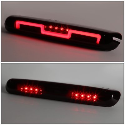 Chevy Silverado 3500HD 2007-2014 Tinted LED Third Brake Light Sequential N5