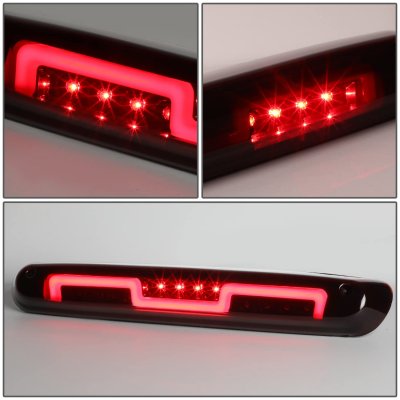 Chevy Silverado 3500HD 2007-2014 Tinted LED Third Brake Light Sequential N5