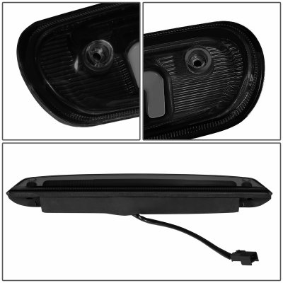 Chevy Silverado 2500HD 2007-2014 Smoked LED Third Brake Light Sequential N5