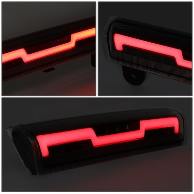 GMC Yukon XL 2000-2006 Black LED Third Brake Light Sequential N5