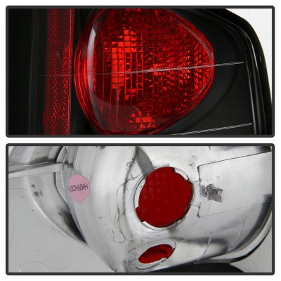 Chevy S10 1994-2004 Black Altezza Tail Lights