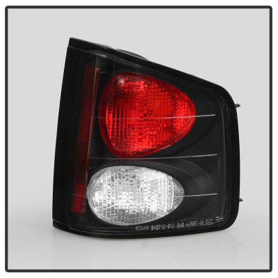 Chevy S10 1994-2004 Black Altezza Tail Lights