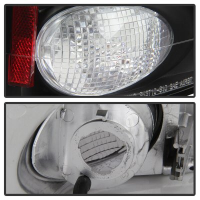 GMC Sonoma 1994-2004 Black Altezza Tail Lights