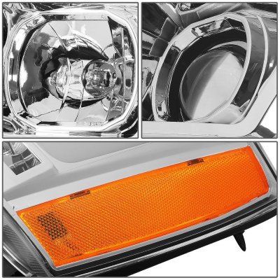 Chevy Avalanche 2007-2013 Projector Headlights LED DRL Signals N5