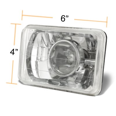 Chevy S10 1994-1997 4 Inch Sealed Beam Projector Headlight Conversion