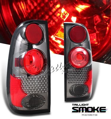 Ford F350 Styleside 1999-2007 Smoked Altezza Tail Lights
