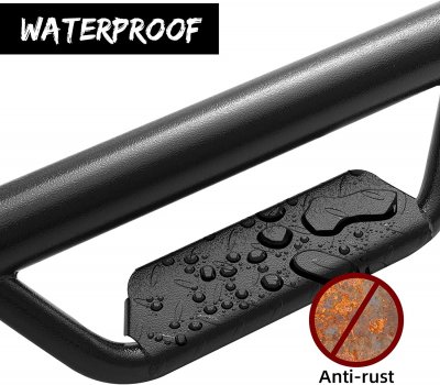 Dodge Ram 3500 Crew Cab 2010-2018 Black Off Road Nerf Bars