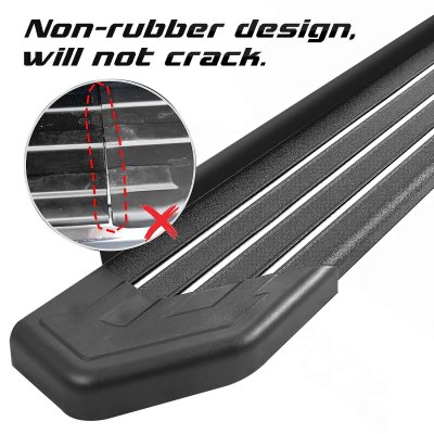 Jeep Grand Cherokee 2011-2021 Black Aluminum Running Boards 5 inches