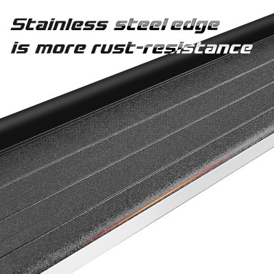 Buick Enclave 2018-2024 Black Aluminum Running Boards 5 Inch