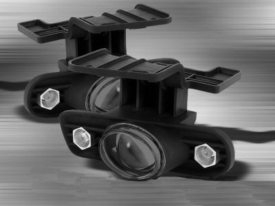 Chevy Suburban 2000-2006 Smoked Projector Fog Lights with LED