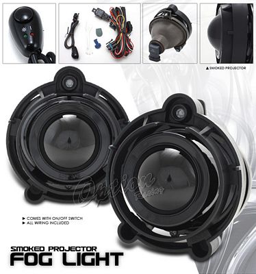 Chevy Impala 2006-2012 Smoked Projector Fog Lights Kit