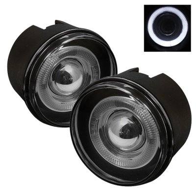 Jeep Commander 2006-2008 Smoked Halo Projector Fog Lights