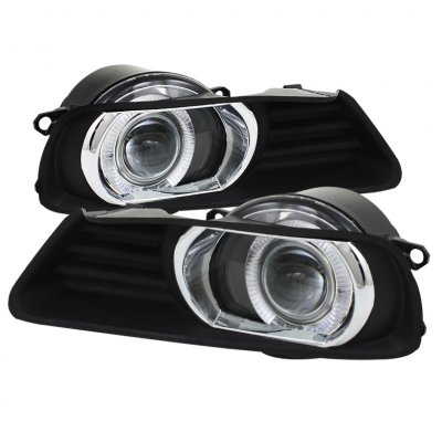 Toyota Camry 2007-2009 Clear Halo Projector Fog Lights