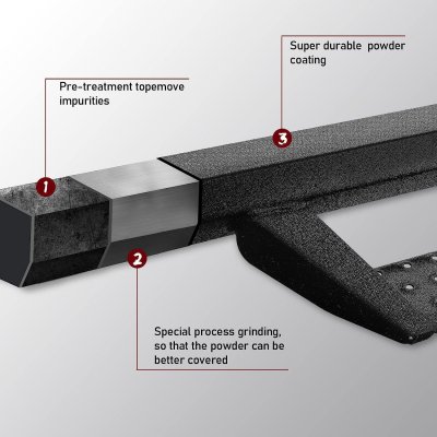 Toyota Tundra Double Cab 2022-2026 Nerf Bars Drop Step Pro