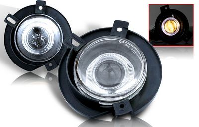 Ford Explorer 2002-2005 Clear Halo Projector Fog Lights