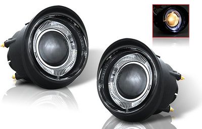 Infiniti FX45 2003-2006 Smoked Halo Projector Fog Lights